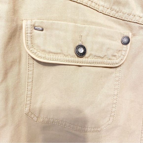 Blue Willis | Khaki Knee Length Skirt Size 40 - Picture 8 of 11